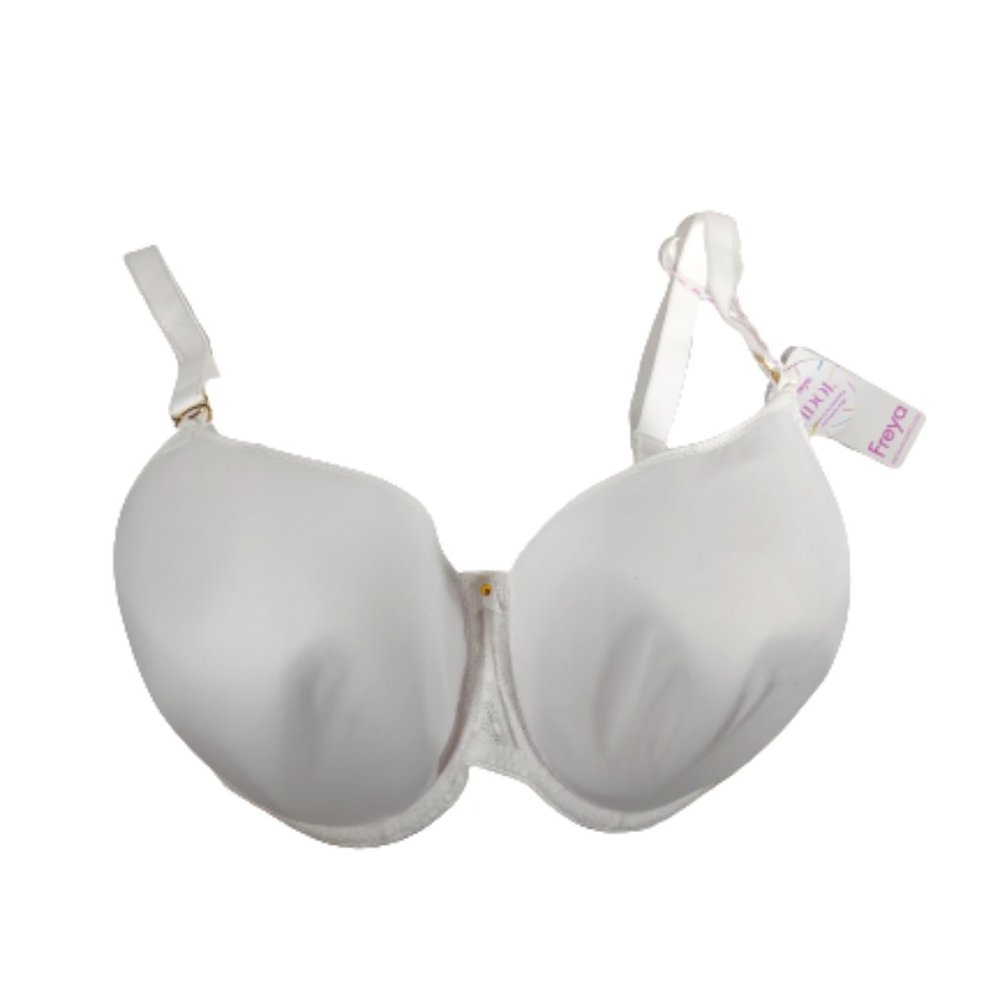 Freya Idol Starlight White Bra 34K NEW Underwire Full Figure Plus Size